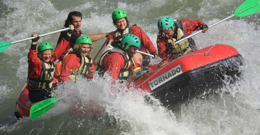 Antalya: Private Rafting, Zipline, Quad or Buggy w/ Lunch - 14km and 10 Rapids on a Private Boat, Plus the Swim Stops