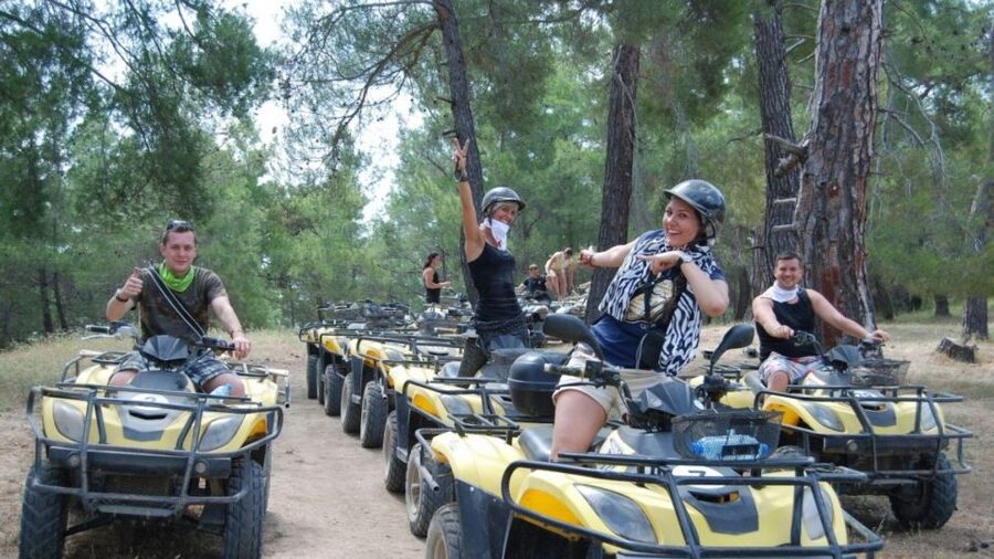 Antalya: Quad-Bike Safari with Hotel Pick-Up - Mid-Ride Breaks, Drinks, and Group Energy