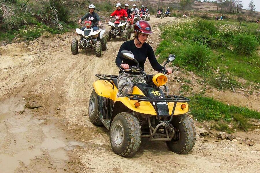 Antalya: Quad Safari Experience with Hotel Transfer - On the Trail: Forest Paths, Mud, and Shallow Water