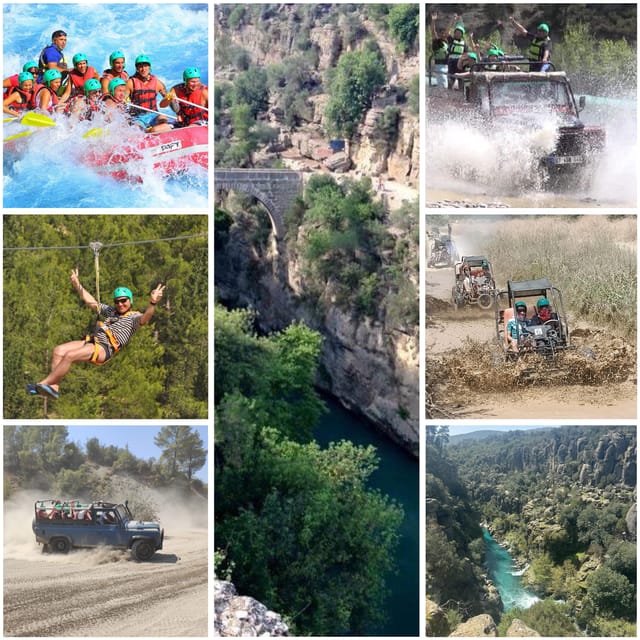 Antalya: Rafting Jeep Buggy&Quad Safari zipline canyon visit - Guides, organization, and the human side of the day