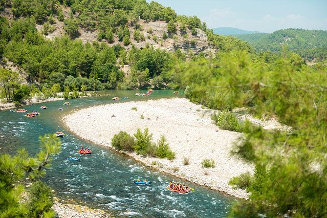 Antalya Rafting Tour - On the Water: Rafting the 13 km Course with Real Breaks