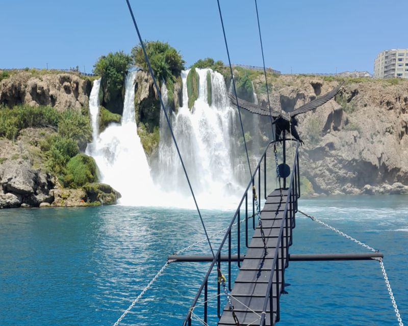 Antalya: Relax Boat Trip with Lunch to the Duden Waterfall - The First Swim Break at Lower Düden (Karpuzkaldıran)
