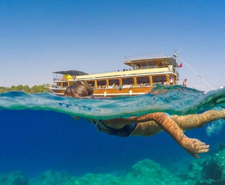 Antalya: Relax Boat Trip with Lunch to the Duden Waterfall - The Boat Day Flow, From Kundu to the Cliffs