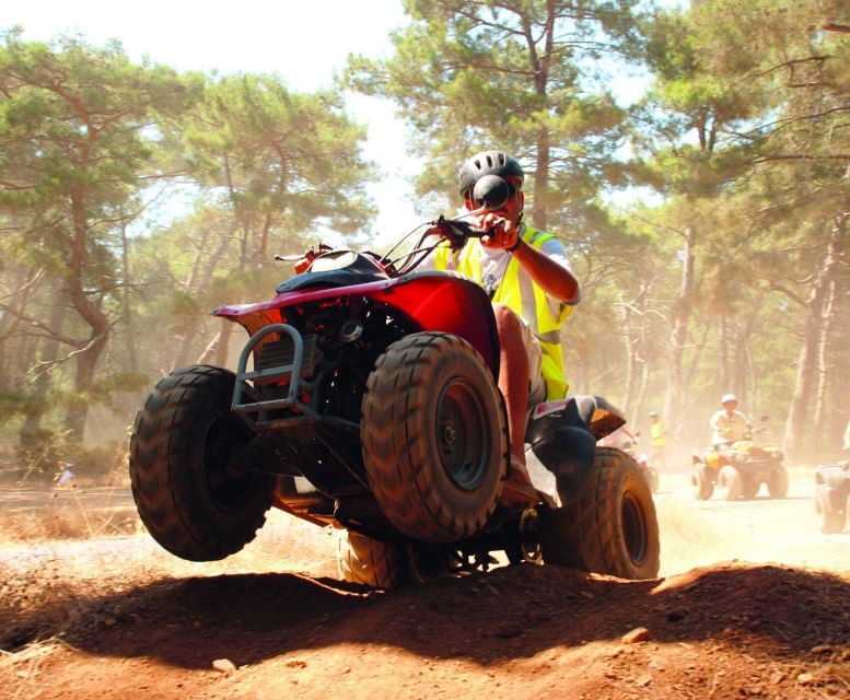 Antalya - Side - Kemer: Quad Safari Tour - Riding Through Pine Forests, Rocks, Trees, and Narrow Paths