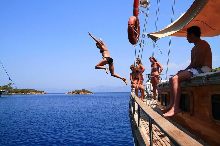 Antalya Suluada Boat Tour (Maldives of Turkey) With Lunch - Front vs back beaches, where the wind decides your mood