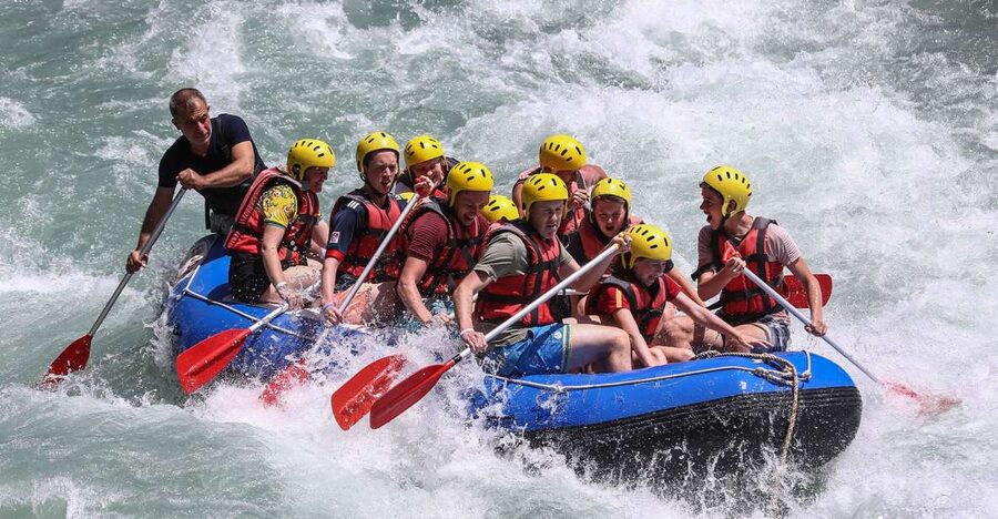 Antalya: Super Combo Quad, Buggy, Rafting & Zipline w/Lunch - Lunch and the pre-rafting phase: fuel first, then jump in