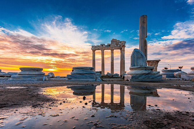 Antalya Tour To Perge Aspendos And Side With Manavgat Waterfall - One Day, Three Roman Stops Plus a Waterfall Reset