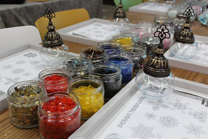 Antalya: Turkish Mosaic Lamp Workshop in Old Town – All Included - Family-Friendly Crafting Without the Chaos