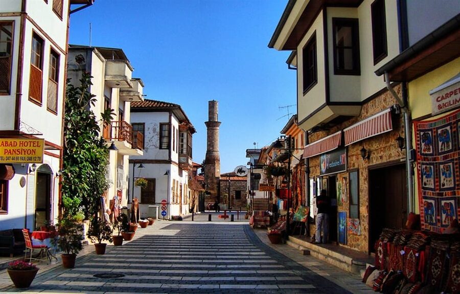 Antalya Waterfalls and Old City Tour - Cable car panoramas: Mediterranean coast views with mountain context