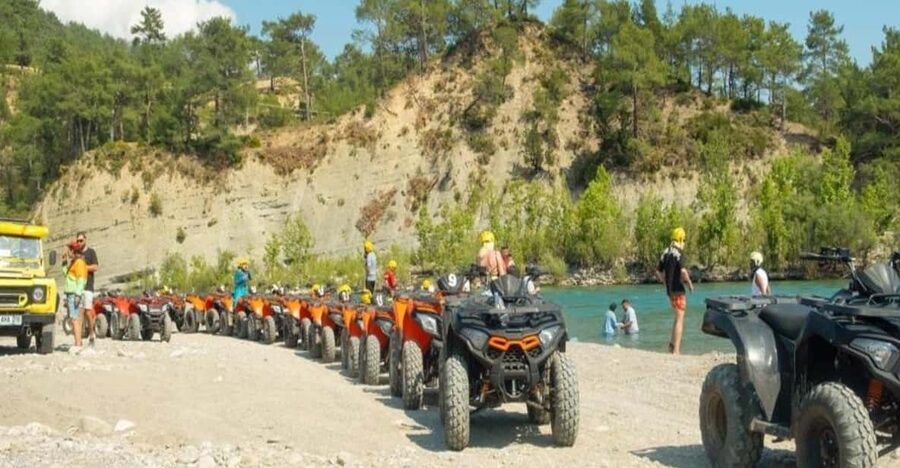City of Belek/Side: Quad Safari Adventure + Transfer - Your 4-hour rhythm: pickup, coach ride, and when the riding happens