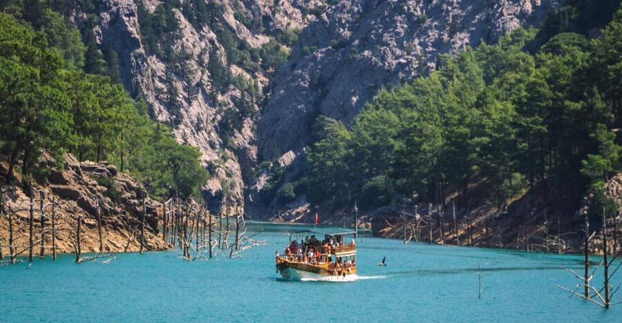 City of Side: Cabrio Bus & Green Lake Boat Tour with Lunch - Key things you will care about