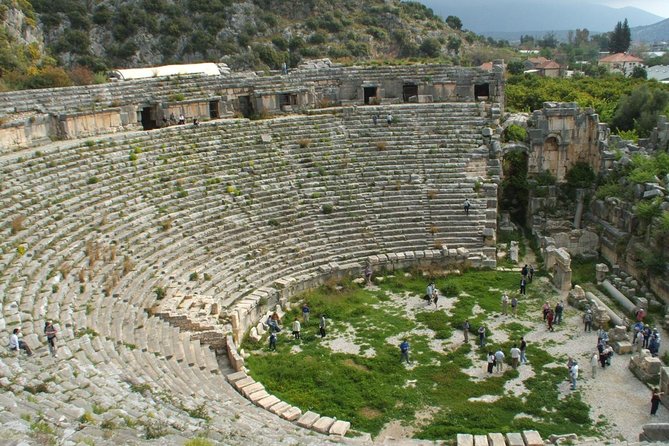 Demre Myra Kekova Sunken City - Demre (Kale) stop: rock-cut tombs and the first taste of Lycian sites