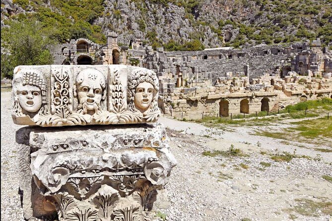 Demre Myra Tour with Kekova Sunken City Boat Trip From Kemer - Lunch, breaks, and what to bring for a 7 to 10 hour day