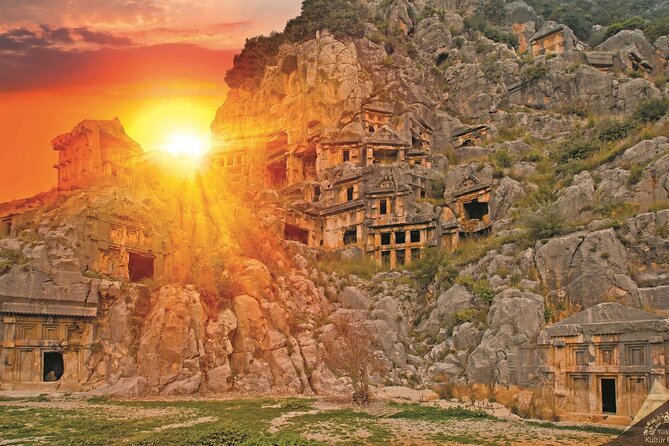 Demre Myra Tour with Kekova Sunken City Boat Trip From Kemer - Kekova Sunken City boat trip: the best part is what you can see from above