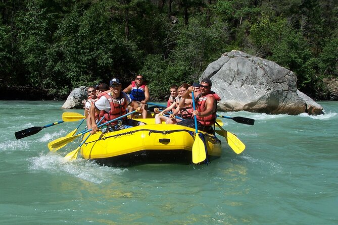 Family Rafting Trip at Köprülü Canyon Incl. Lunch from Belek - Family-friendly boat setup: how kids and non-swimmers stay comfortable