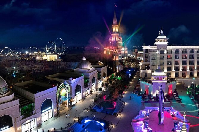 Free Night Show & Roundtrip Transfer Land of Legends Tour - Shopping Streets and Dining Options: Fun to Browse, Worth a Budget Check