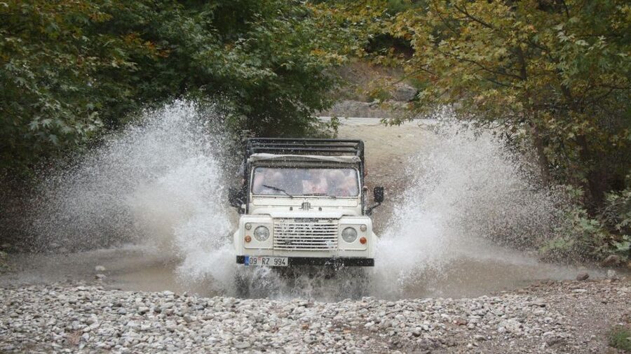 From Antalya: Full-Day Jeep Safari with Lunch and Transfer - Waterfall Time: Splash, Swim Options, and Dry-Off Reality