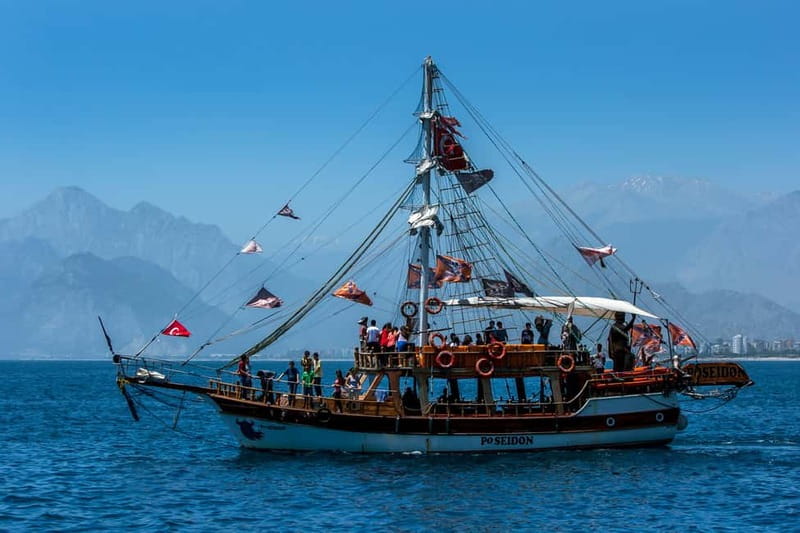 From Antalya: Half-Day Boat Tour to Düden Waterfalls - Included vs not included: soft drinks, water, and food reality