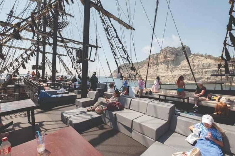 From Antalya/Kemer: All-Inclusive Party Boat with Lunch - Onboard energy: DJ sets, foam party, and animation that keeps it moving