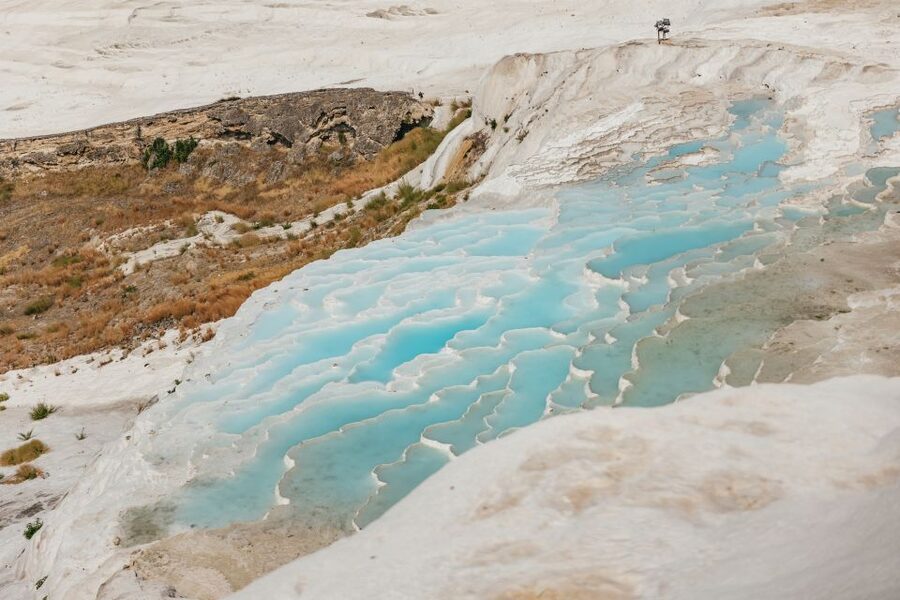 From Antalya/Kemer: Pamukkale and Hierapolis Tour with Lunch - Pamukkale Hot Springs: walking the white terraces without losing the plot