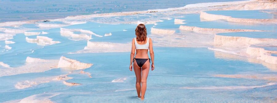 From Antalya/Kemer: Pamukkale Tour with Lunch and Transfers - Hierapolis ruins, theaters and temples explained by your guide