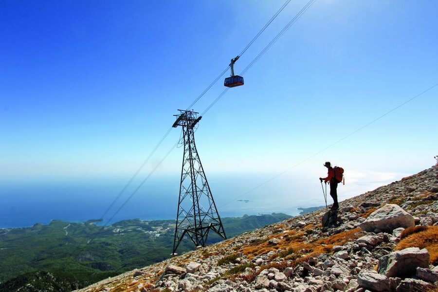 From Antalya or Kemer: Olympos Cable Car Ticket - At the summit of Tahtalı: your time window and how to use it well