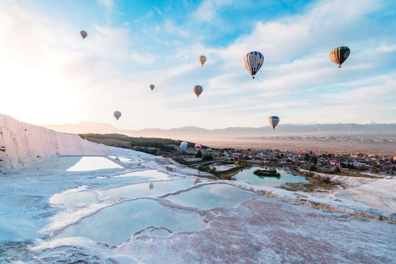 From Antalya: Pamukkale Hot Air Balloon Flight with Lunch - Flying over Pamukkale and Hierapolis: what to watch for from above