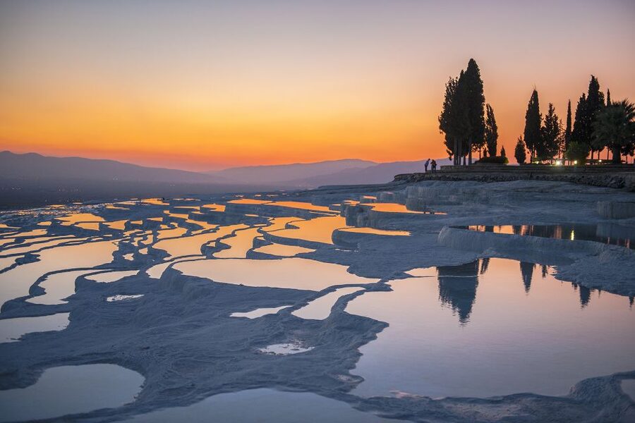 From Antalya: Private Day Tour to Pamukkale and Hierapolis - Hierapolis Ruins: Amphitheater, Marble Baths, and Necropolis