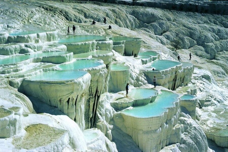 From Antalya /Side /Manavgat: Pamukkale and Salda Lake Tour - Hierapolis Ruins and The Ancient Amphitheater