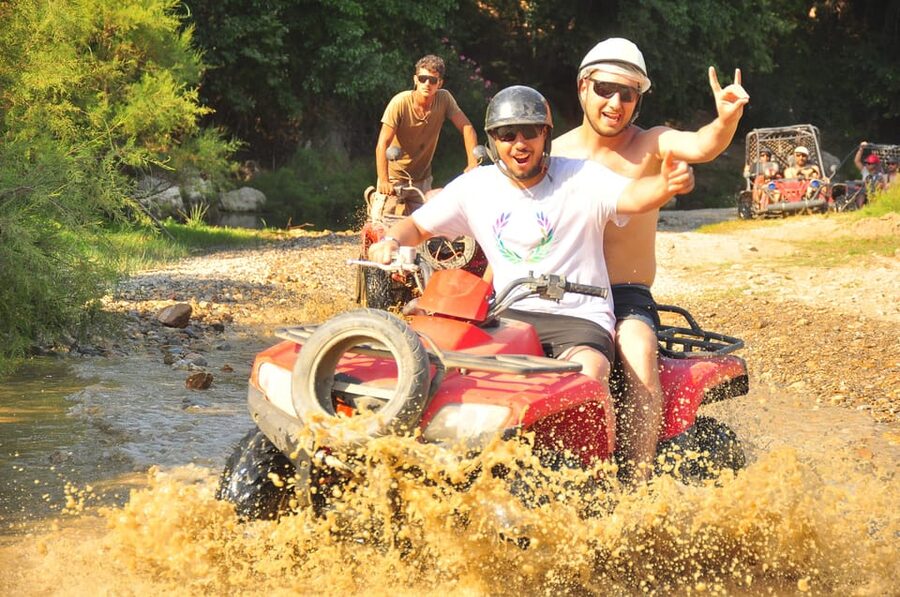 From Belek, Antalya Thrilling Quad Safari Adventure - Kurşunlu Waterfall area or Lara Beach, how they change your day