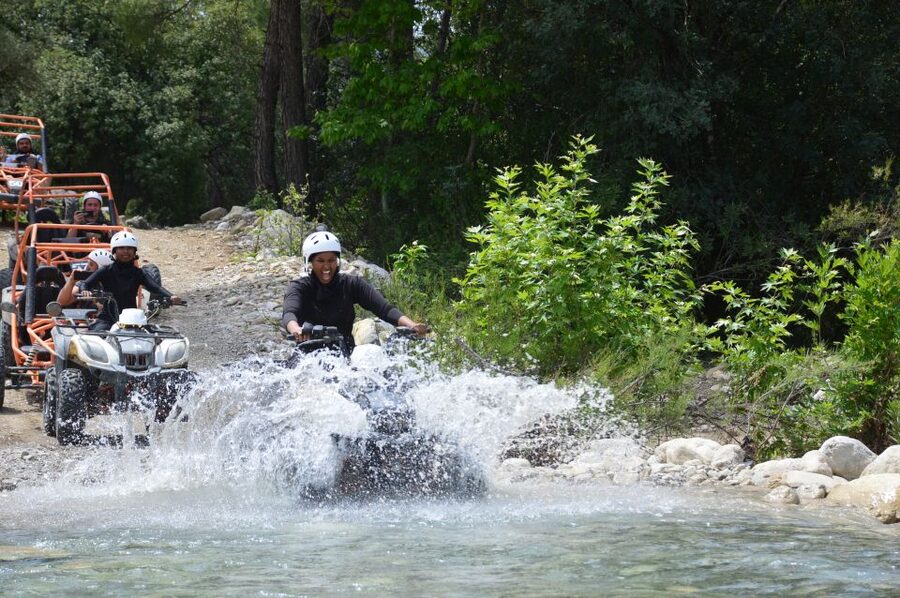 From Belek: Fully Combo Zipline, Quad Safari, Rafting, Lunch - Photos and videos: optional, easy way to remember the day