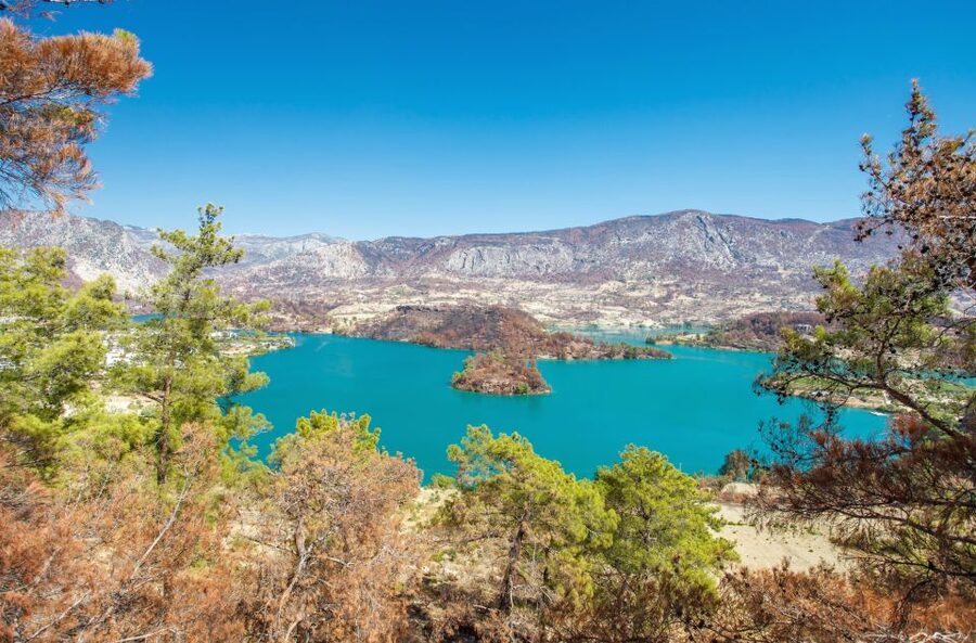 From city of Side : Excursion to Green Canyon - The Green Canyon Boat Trip: Your Main Time on the Water