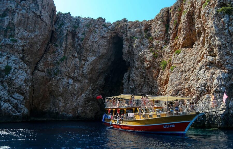 From Kemer, Antalya, Belek: Adrasan Suluada Island Boat Tour - How the Kemer, Belek, and Antalya pickup really works