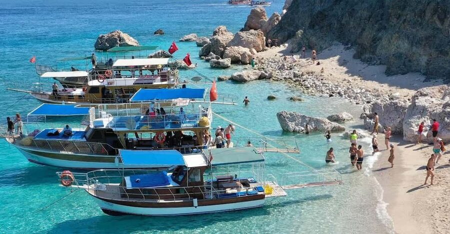 From Kemer, Antalya, Belek: Adrasan Suluada Island Boat Tour - The boat setup: comfort, shade, and a friendly crew vibe