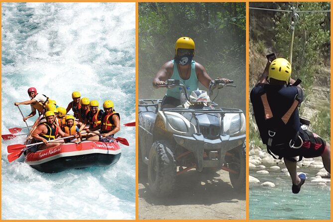 Full-Day Adventure 3 in 1 activity from Antalya to Köprülü Canyon National Park - Price and value around $57.83, what you get for your money