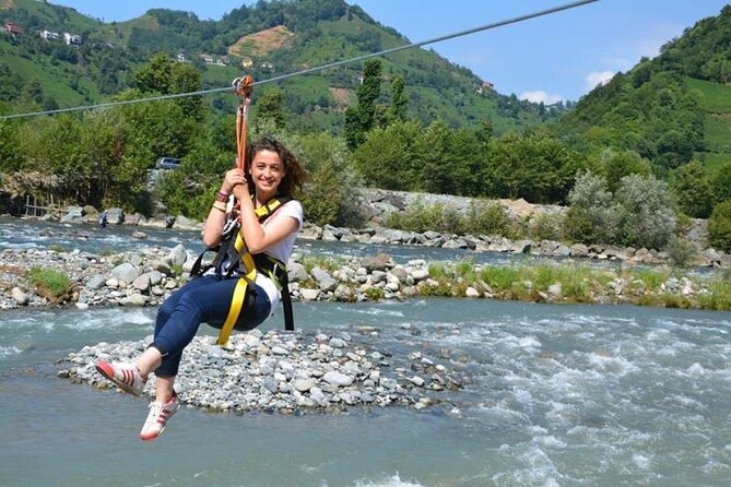 Full Day Adventure Rafting Zipline Quad and Buggy - Whitewater rafting on about 15 km: cold water, real work, and big laughs