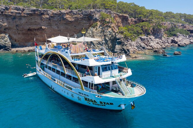 Full-day Boat Tour from Kemer with Lunch and Foam Party - Stop 4, Phaselis Koyu: Ruins, Pebble Beaches, and a Bit of a Ticket Surprise