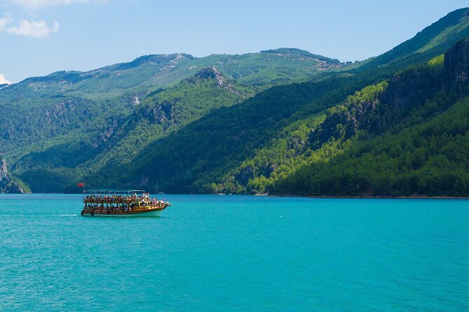 Green Canyon Boat Trip w/Lunch From Antalya - Manavgat Dam stop: a quick look plus another swim later