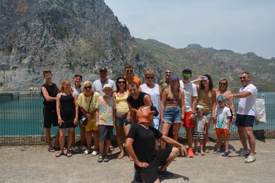 Green Canyon by Cabrio Bus w/ Boat Tour & Lunch from Alanya - Lunch by Green Lake: Buffet Energy, Sun Beds, and Optional Water Fun