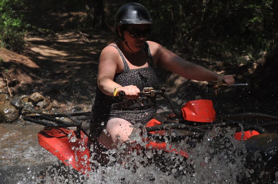 Kemer: Forest, Mud, and Streams Quad Safari Tour with Pickup - Your Quad Safari Session: 1.5 Hours of Hills, Dust, and Splash
