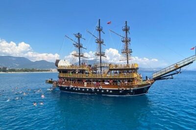 Kemer Full Day Pirate Boat Trip with Lunch and Optional Transfer