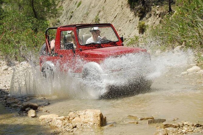 Kemer Jeep Safari With Free Hotel Transfer & Lunch - Pickup that actually works: hotel gate, 8:30 am start