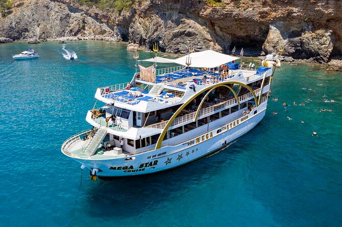 Kemer Mega Star Boat Trip With Hotel Transfer and Lunch - Price and value: why $20 can make sense