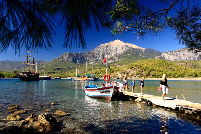Kemer Pirate Boat Trip with Free Transfer from Antalya - Pirate Bay in Kumluca and the Olympos area: how the cruise time ties it together