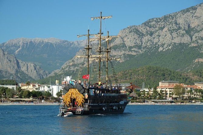 Kemer Pirate Boat Trip with Free Transfer from Antalya - Price and value of $42.05: who benefits most