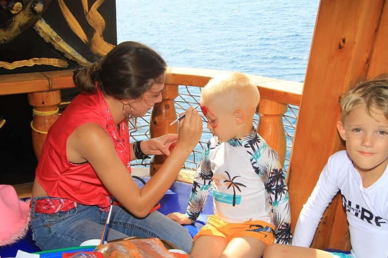 Kemer Pirate Boat Trip with Transfer - Phaselis Bay Ruins: Turning a Beach Day into a Real Walk