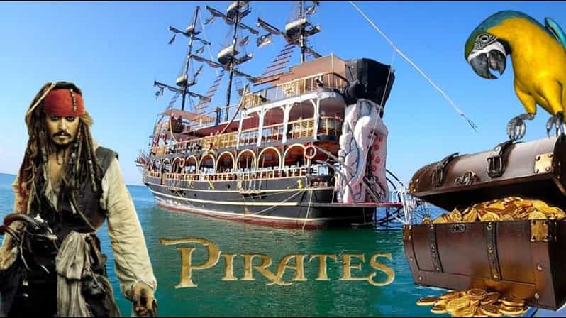 Kemer Pirates Boat Trip - Cruising the Turkish Riviera and the dolphin chance