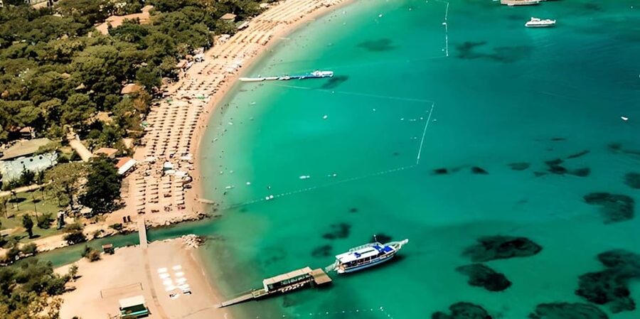 Kemer Pirates Boat Trip - Cennet Bay: foam party energy and a second swim break