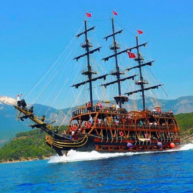 Kemer Pirates Boat Trip - The second Cleopatra Bay swim and the timing back to Kemer