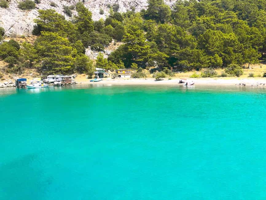 Kemer Porto Genoese-Sazak Bays Boat Trip With Mud Baths - Pickup, transfer, and the logistics that decide if the day feels smooth